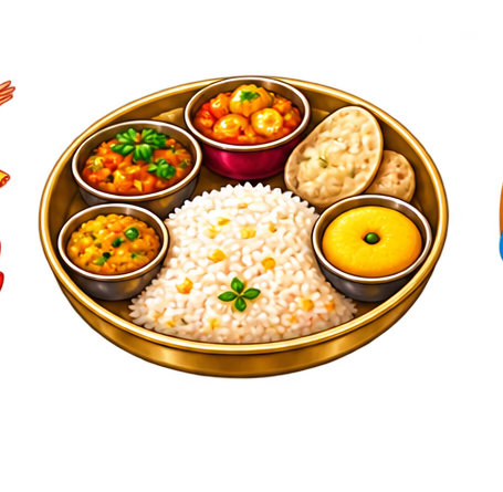 Festive food platter
